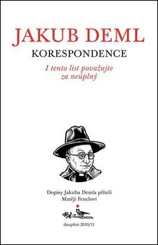 Kniha: Korespondence - Jakub Deml