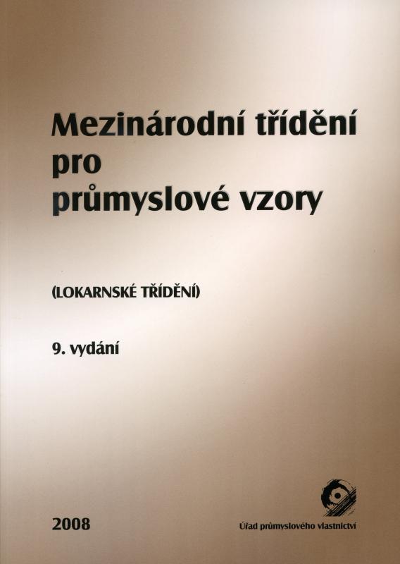 Kniha: Mezinárodní třídění pro průmyslové vzoryautor neuvedený