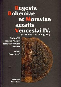 Kniha: Regesta Bohemiae et Moraviae aetatis Venceslai IV. - Krafl, Pavel