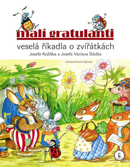 Kniha: Malí gratulanti - Veselé říkanky o zvířátkáchkolektív autorov