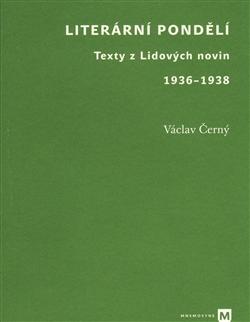 Kniha: Literární pondělí - Václav Černý