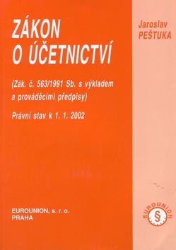 Kniha: Zákon o účetnictví   EUROUNION - Jaroslav Peštuka