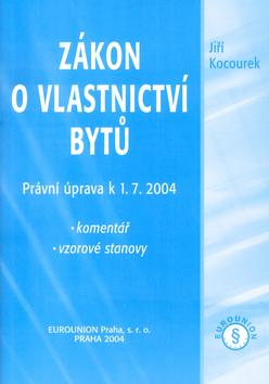 Kniha: Zákon o vlastnictví bytů - Jiří Kocourek