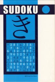 Sudoku (modrá) - Fortuna Print