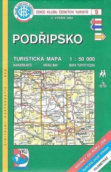 Kniha: Podřipsko - Turistická mapa - edice Klub českých turistů 9autor neuvedený