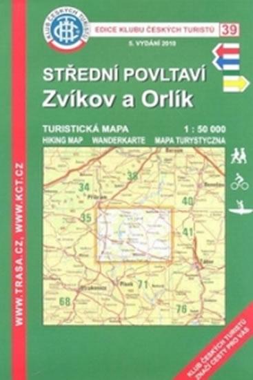 Kniha: KČT 39 - Střední Povltaví Zvíkov a Orlíkautor neuvedený