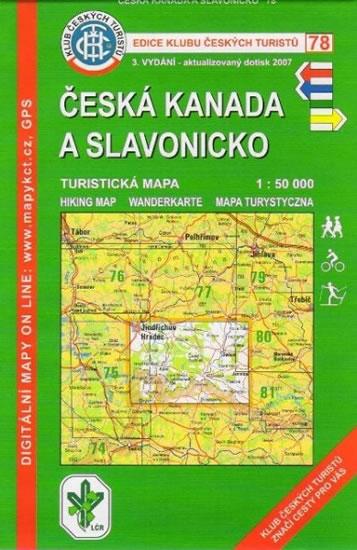 Kniha: KČT 78 - Česká Kanada a Slavonickoautor neuvedený