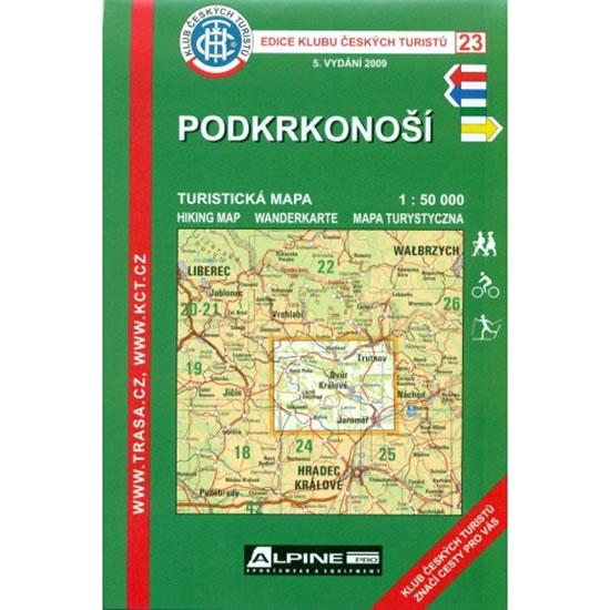 Kniha: KČT 23 Podkrkonoší 1:50 000autor neuvedený