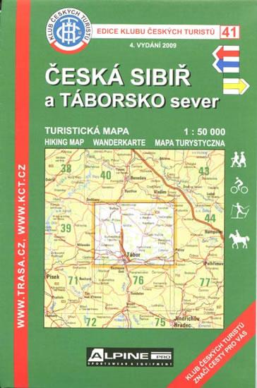 Kniha: KČT 41 - Česká Sibiř, Táborsko severautor neuvedený