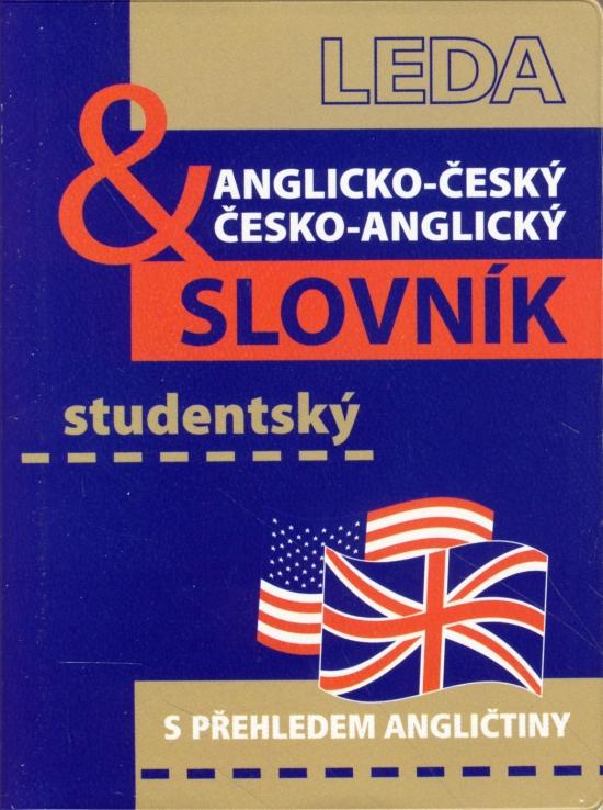 Kniha: Anglicko-český  česko-anglický studentský slovník - Hodek Břetislav