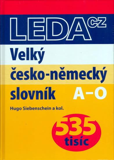 Kniha: Velký česko-německý slovník (535 tisíc) - sada 2 knih (A-O, P-Ž) - Siebenschein Hugo a kol.