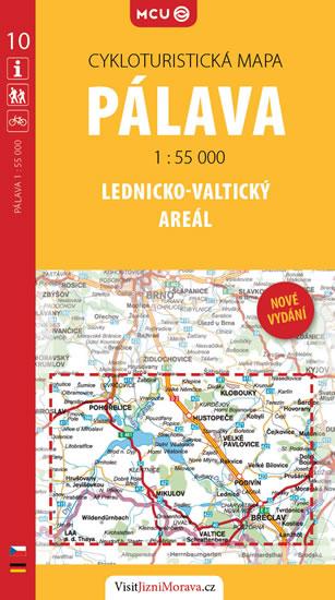 Kniha: Pálava - Lednicko-valtický areál - cykloturistická mapa č. 10 /1:55 000autor neuvedený