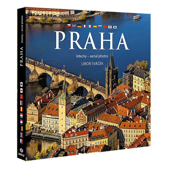 Kniha: Praha letecky - velká / vícejazyčná - Sváček Libor