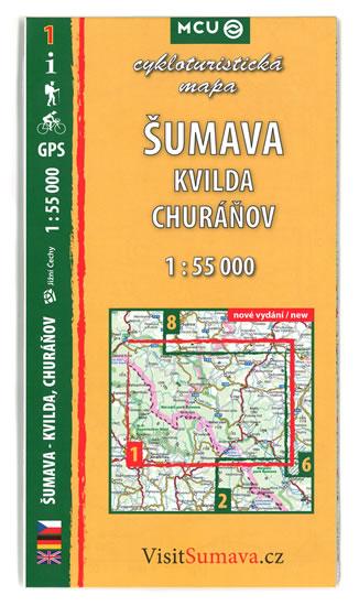 Kniha: Šumava - Kvilda, Churáňov - cykloturistická mapa č. 1 /1:55 000autor neuvedený