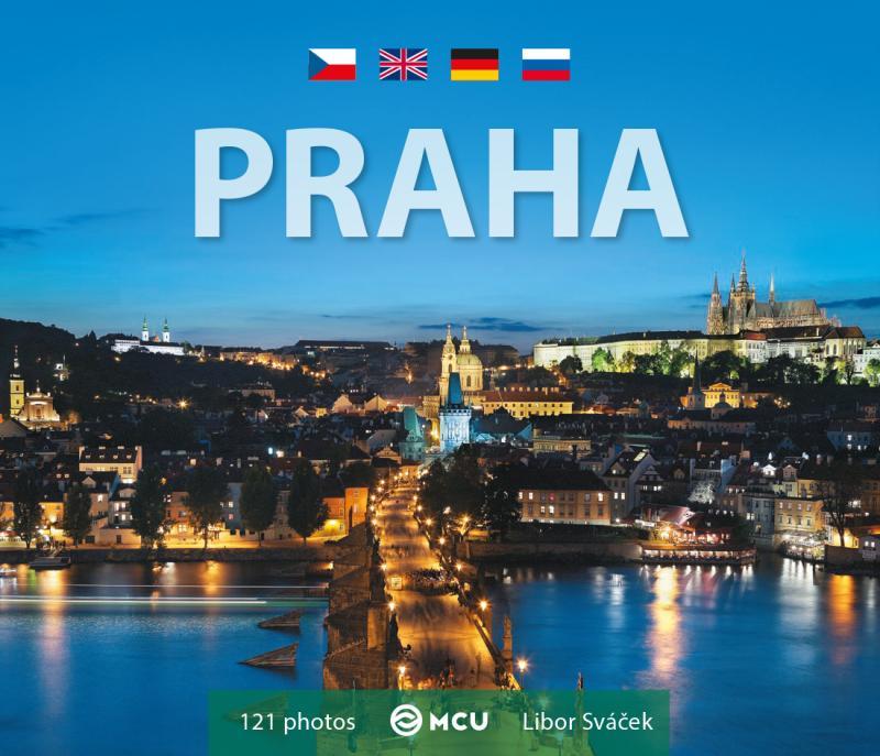 Kniha: Praha - malá/česky, anglicky, německy, rusky - Kubík Viktor