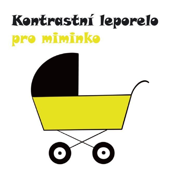 Kniha: Kontrastní leporelo pro miminka - Cigrová Kristina