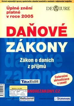 Kniha: Daňové zákony 2005autor neuvedený