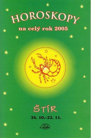 Kniha: Horoskopy na celý rok 2005 - Štír - Mandžuková Jarmila