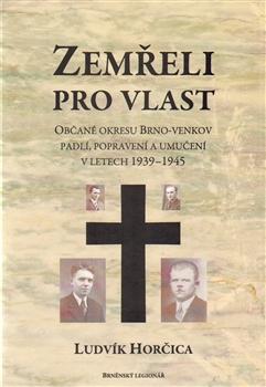Kniha: Zemřeli pro vlast - Ludvík Hořčica