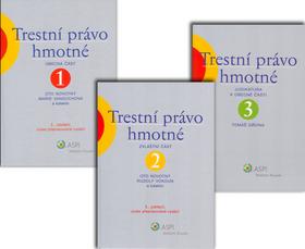 Kniha: Trestní právo hmotné 1.+.2.+3. díl - Oto Novotný