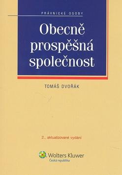 Kniha: Obecně prospěšná společnost - Tomáš Dvořák