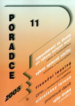 Kniha: Poradce 11/2005 - Marián Kandrik