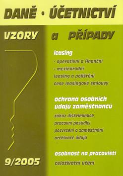 Kniha: Daně, účetnictví 09/2005 - Marián Kandrik