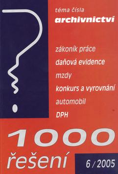 Kniha: 1000 řešení 6/2005 - Marián Kandrik