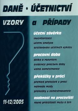 Kniha: Daně, účetnictví 11-12/2005autor neuvedený