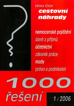 Kniha: 1000 řešení 1/2006autor neuvedený