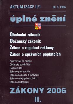 Kniha: Aktualizace II/1 2006autor neuvedený