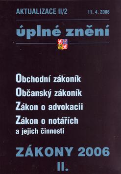 Kniha: Aktualizace II/2 2006autor neuvedený