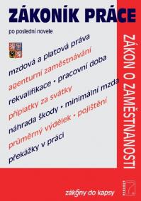 Zákoník práce - po poslední novele 2019, Zákon o zaměstnanosti