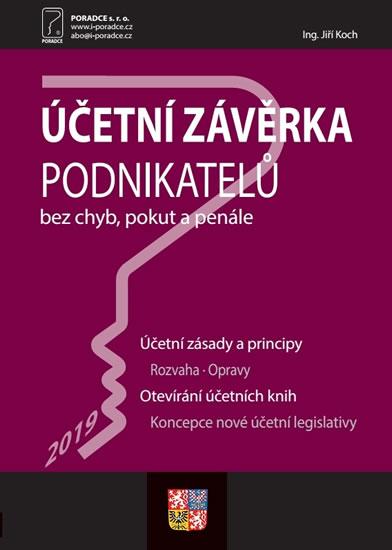 Kniha: Účetní závěrka podnikatelů za rok 2019 -autor neuvedený