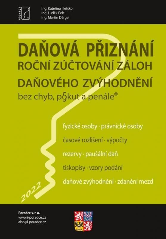 Kniha: Daňová přiznání FO a PO za rok 2022autor neuvedený