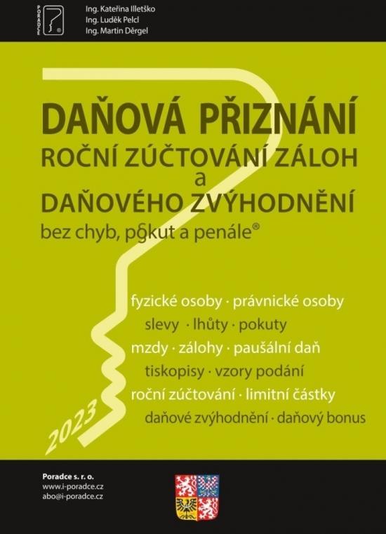 Kniha: Daňová přiznání FO a PO za rok 2023autor neuvedený