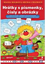 Kniha: Hrátky s písmenky, čísly a obrázky - Magda Malkova