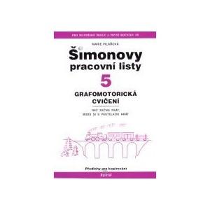 Kniha: ŠPL 5 - Grafomotorická cvičení - Marie Pilařová