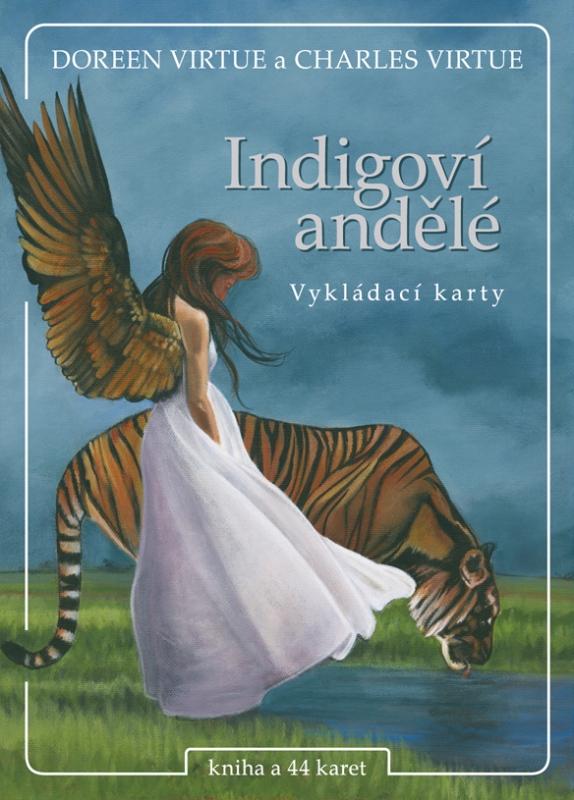 Kniha: Indigoví andělé - kniha + 44 karet - Doreen Virtue