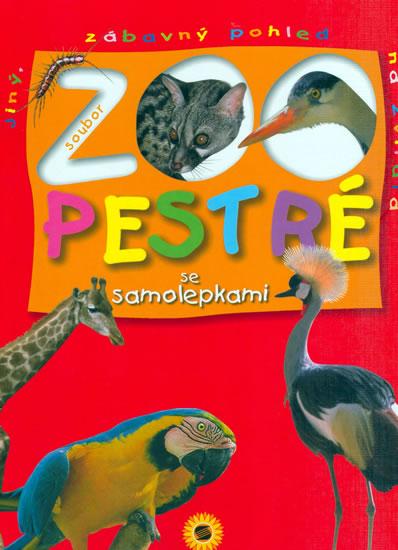 Kniha: ZOO - Pestré se samolepkami (oranžové)autor neuvedený