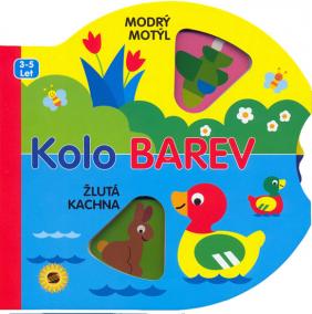 Kolo barev - modrý motýl, žlutá kachna