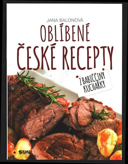 Kniha: Oblíbené české recepty - Balonová Jana