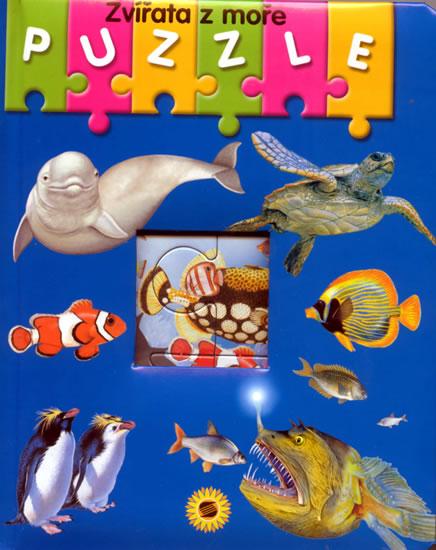Kniha: Zvířata z moře - puzzleautor neuvedený