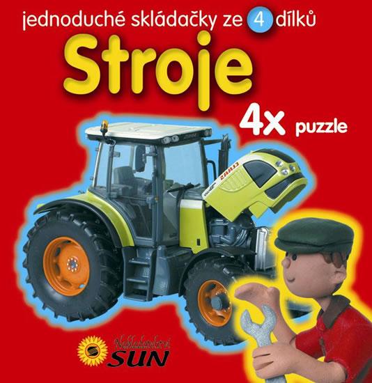 Kniha: Stroje - puzzleautor neuvedený