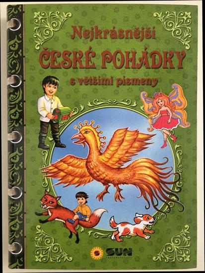Kniha: Nejkrásnější české pohádky s většími písmenyautor neuvedený