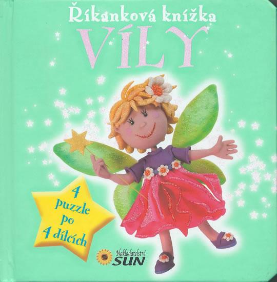 Kniha: Víly - Říkanková puzzle knihaautor neuvedený