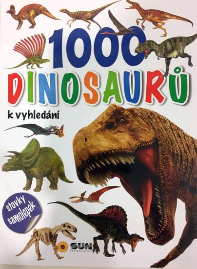 Kniha: 1000 dinosaurů se samolepkamiautor neuvedený