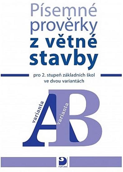 Kniha: Písemné prověrky z větné stavby - Vejvoda František