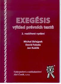 Exegésis - výklad právních textů