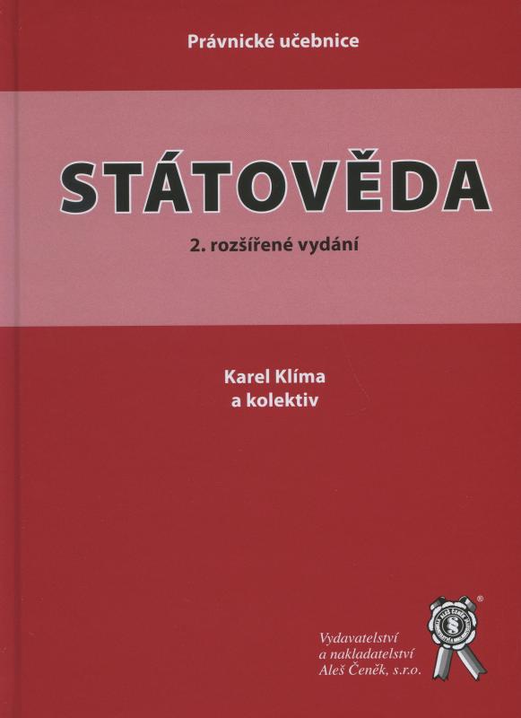 Kniha: Státověda - Karel Klíma